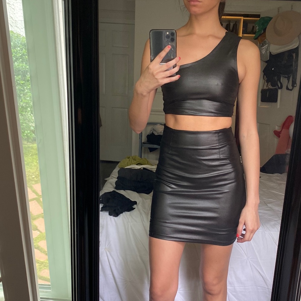 Shop Luna B Leather Set